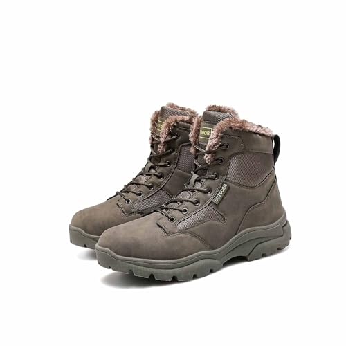 Yytcsjz Tactische gevechtslaarzen voor heren, antislip en slijtvaste militaire patrouille-gevechtswerkschoenen, militaire wandelschoenen, voor militaire motorfiets-gevechtslaarzen (Color : Green, Size : 40