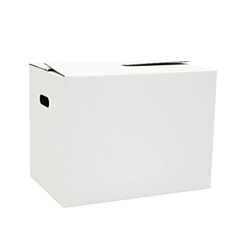 Verhuisdozen.store Movingboxes.store Blanco verhuisdozen Professionele verhuisdozen 10 stuks Zelfsluitend Dubbel golfkarton (10)