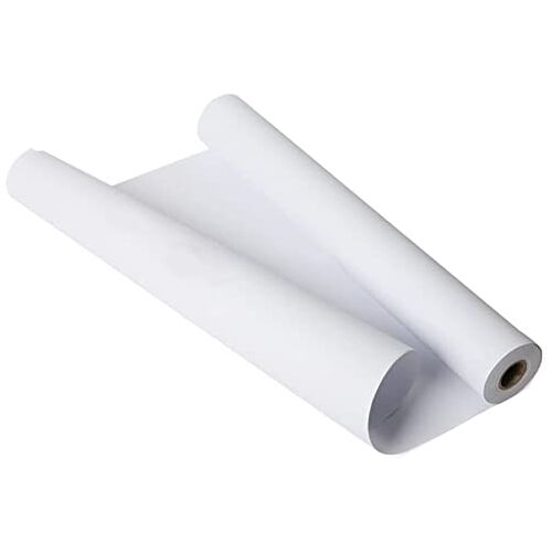 PALUDO Witte Tekenpapier Rol, 30cm x 15M Wit Papierrol 70 g/m Schilderpapierrol Kinderen, Schetspapier Schetsrol voor Kinderen Ezel Papier Muurkunst Schetsen Knutselen Tekenen Cadeaupapier