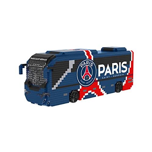 FOCO Officieel gelicentieerd product Paris Saint-Germain FC BRXLZ-stenen 3D-voetbal-reisbus bouwset