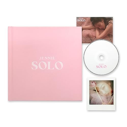 YG Ent. JENNIE [SOLO] (Fotoboek Ver.) Fotoboek + Songtekst Postkaart + Fotokaart + CD + 2 extra fotokaarten