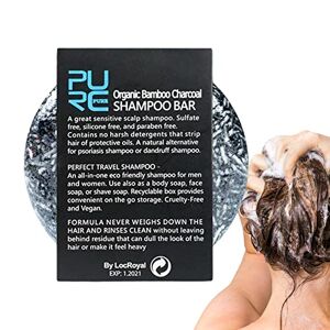 Generic Shampoo Bars voor Haar Natuurlijke Shampoo Zeep met Bamboe Houtskool   Handgemaakte Zeep Stevige Shampoo voor Krullend Haar & Beschadigd Droog Haar, Reinigingsvet Aviere