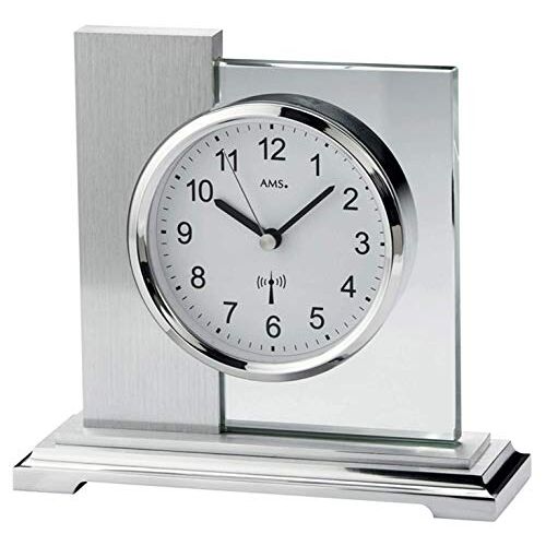 AMS Uhrenfabrik Klok, Zilver, 17 cm x 16 cm x 6 cm