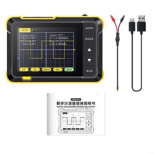 URPIZY DSO 152 Handheld Kleine Beginner Oscilloscoop Draagbare Digitale Oscilloscoop 200KHz