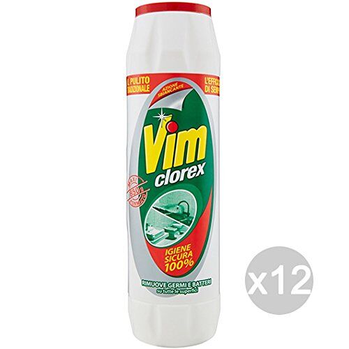 Vim Clorex Set met 12 poeders 750 g reinigingsmiddelen en reiniging van het huis