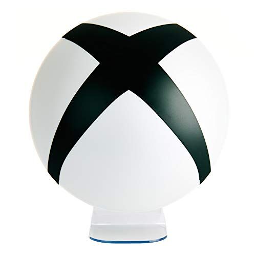 Paladone PP5686XBTX,Microsoft XBox 3D-lamp logo zwart/wit, rond, USB of batterijvoeding.