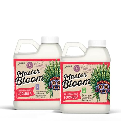 Xpert Nutrients Master Bloom A+B Vloeibare Meststof Plantenvoeding Bloeistimulator (250 ML)