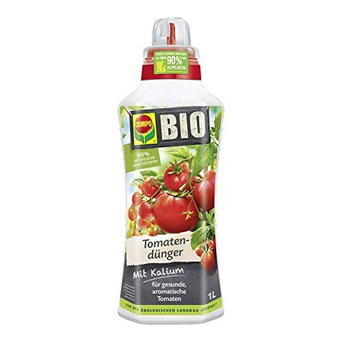 Compo Biologische tomatenmest voor alle tomatenplanten, natuurlijke speciale vloeibare meststof, 1 liter