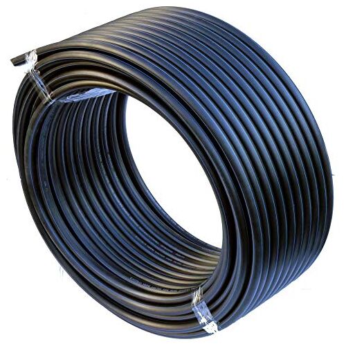 EXCOLO PE buis 25 mm x 50 meter PE-HD buis waterleiding plastic buis irrigatie water buizen zwart