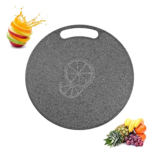 FANCYWUXI Plastic Snijplank Met Handvatten Flexibele Snijplanken Ronde Keuken Snijplank Pp Plastic Snijplank Ronde Snijplank Kunststof Snijplank Snijplank Met Handvat Snijplank Voor Groenten Fruit