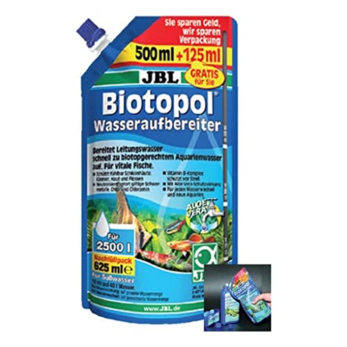 JBL Biotopol Navul-waterbehandelingsmiddel voor aquaria, 500 + 125 ml