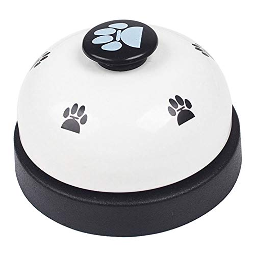 AILOS Hondenbel, Training Potje Huisdier Deurbel, Honden Zindelijkheidstraining Deurbellen, Pet Bells voor Honden om naar buiten te bellen, Pet Potty Training Bell Dog Training Bell Clear Ring Pet Tool met antislipvoet