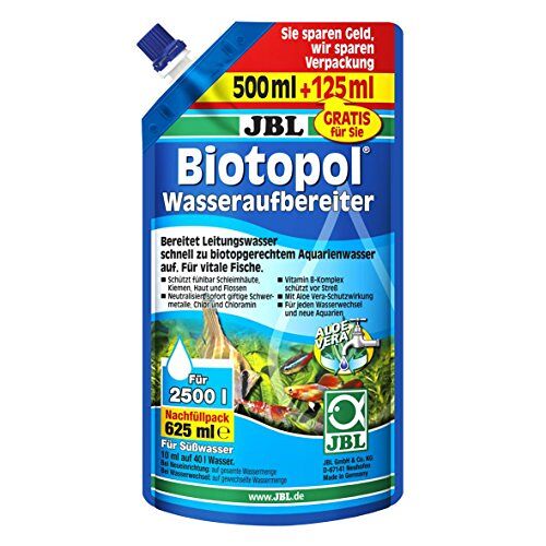 JBL Biotopol 23005 waterbehandeling voor zoetwateraquaria, navulverpakking 625 ml
