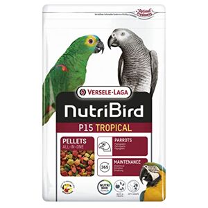 VERSELE-LAGA NutriBird P15 Tropical GeÎxtrudeerde pellets Onderhoudsvoer voor papegaaien Multicolor 3kg