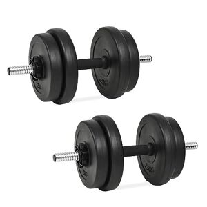 vidaXL Halterset 120 kg 14-delig Dumbbell Fitness Set Training Halter Gewicht