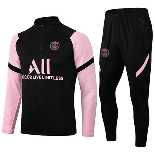 RRGEAR Langarmig Voetbalshirt, Sportbroek Voor Kinderen,voetbal Trainingspak,hardloopkleding,sporttrainingskleding,fitnespak,joggingpak, Sportkleding Voor Kinder/meisjes/jeugd/heren/dames/meisjes (05,KID10)