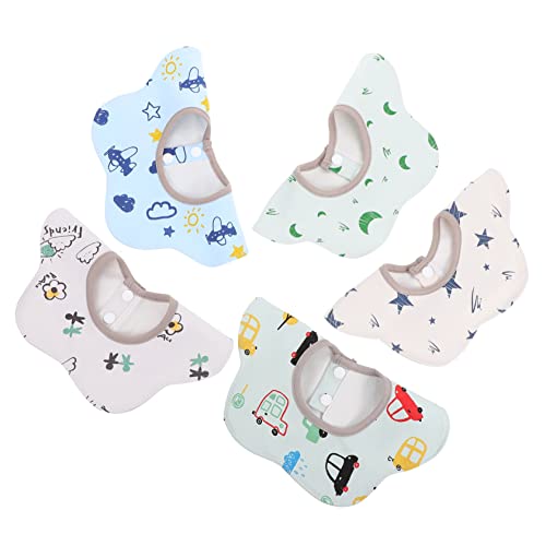 ERINGOGO 5Pcs Waterdicht Slabbetje Baby Speeksel Handdoek Peuter Speeksel Slabbetje Baby Dining Slabbetje Baby Kwijlen Handdoek Baby Slabbetje Baby Dining Slabbetjes Peuter Slabbetje Rijst