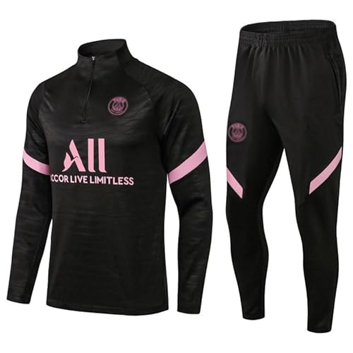 RRGEAR Langarmig Voetbalshirt, Sportbroek Voor Kinderen,voetbal Trainingspak,hardloopkleding,sporttrainingskleding,fitnespak,joggingpak, Sportkleding Voor Kinder/meisjes/jeugd/heren/dames/meisjes (03,KID10)