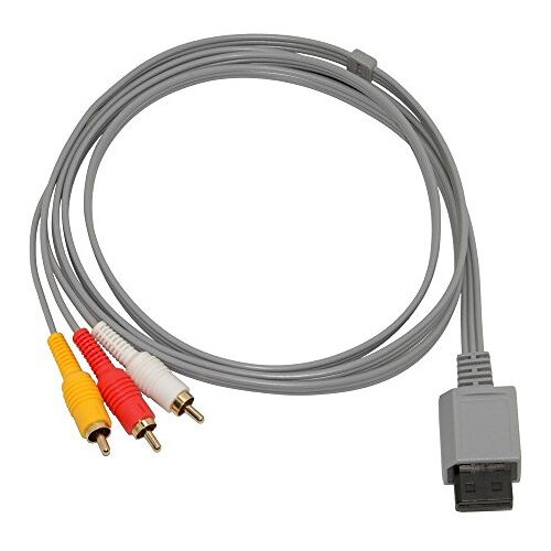 Mcbazel Composiet Audio Video AV-kabel voor Wii en Wii U Console