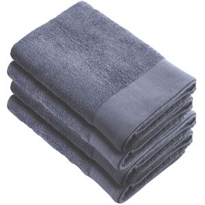 Walra Soft Cotton Handdoek 70 x 140 cm 550 gram Indigo - 4 stuks Walra Soft Cotton Handdoek 70 x 140 cm 550 gram Indigo - 4 stuks