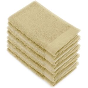 Walra Soft Cotton Gastendoekje 30 x 50 cm 550 gram Maisgeel - 8 stuks Walra Soft Cotton Gastendoekje 30 x 50 cm 550 gram Maisgeel - 8 stuks