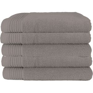 The One Towelling The One Handdoek Deluxe 50x100 550 gr Taupe (5 stuks) The One Towelling The One Handdoek Deluxe 50x100 550 gr Taupe (5 stuks)