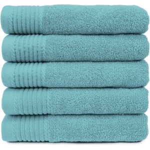 The One Towelling The One Handdoek Deluxe 50x100 550 gr Petrol (5 stuks) The One Towelling The One Handdoek Deluxe 50x100 550 gr Petrol (5 stuks)