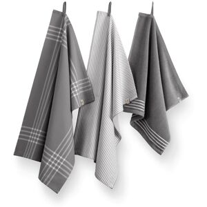 Walra Keuken- en Theedoekenset Superior Antraciet Walra Keuken- en Theedoekenset Superior Antraciet