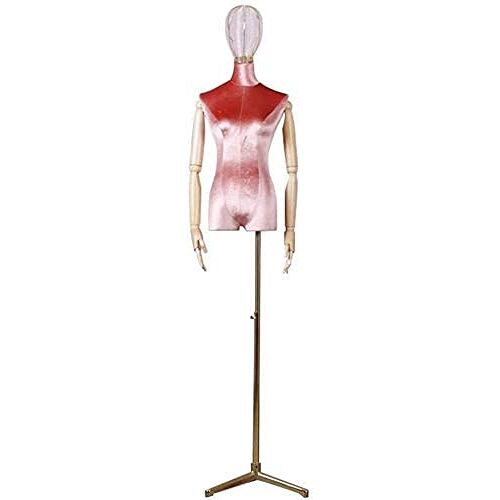 MIQXUAN Kledingvormen Kleermakers Dummy Kleermakers Dummy Mannequin Etalagepop Kleermakers Dummy Body Mannequins Vrouwelijk Verstelbare hoogte voor kledingwinkel Mannequin