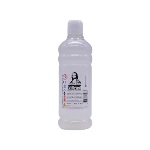 Bastelzone XXL Magische slijm Activator (500ml). Doe-het-zelf magische vloeistof. Geschikt om zelf slijm te maken. Slime activator. Niet giftig.