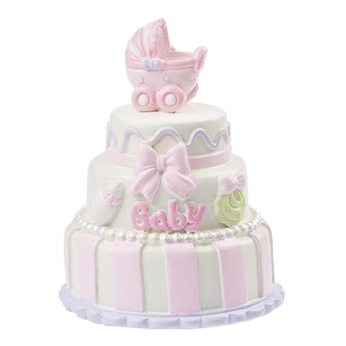 Brand New Cake Babymeisje taart, ca. 7,5 cm.