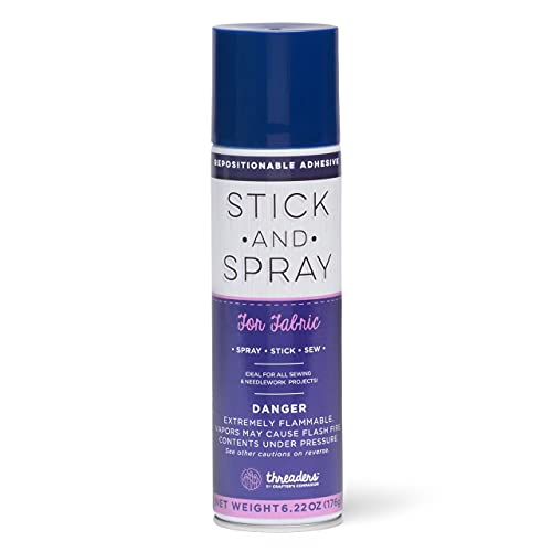 Crafter's Companion Crafter 's Companion Stick & Spray voor stoffen, zelfklevend, herbruikbaar