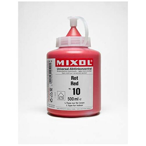 Mixol universele tinten, rood, #10, 500ml