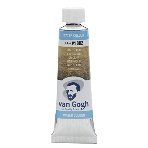 Van Gogh aquarelverf tube 802 lichtgoud