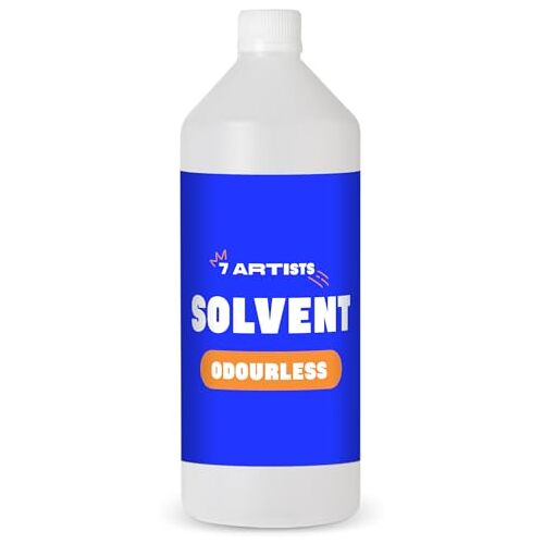 7 Artists Olieverfverdunner 1000 ml Verdunner Voor Olieverf   Kleur Verdunner Olie   Verdunner Voor Olieverf   Oplosmiddel voor Olieverf   White Spirit   Thinner