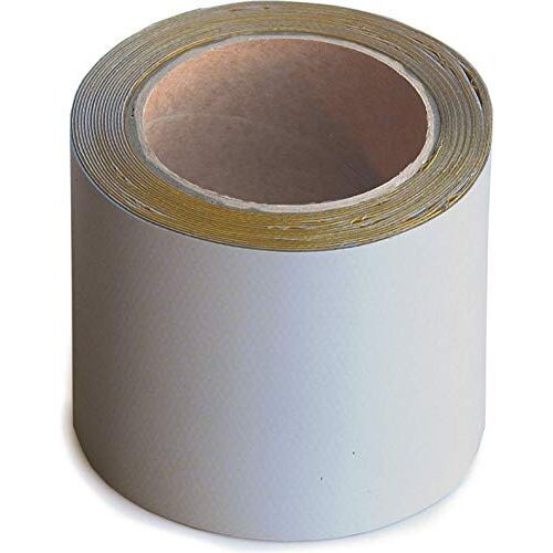 WUPSI PVC reparatietape voor alle dekzeilen en folies. Grijs, 10 Cm X 5 M