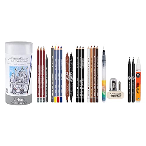 CRETACOLOR Urban Sketching Set   Tekenset