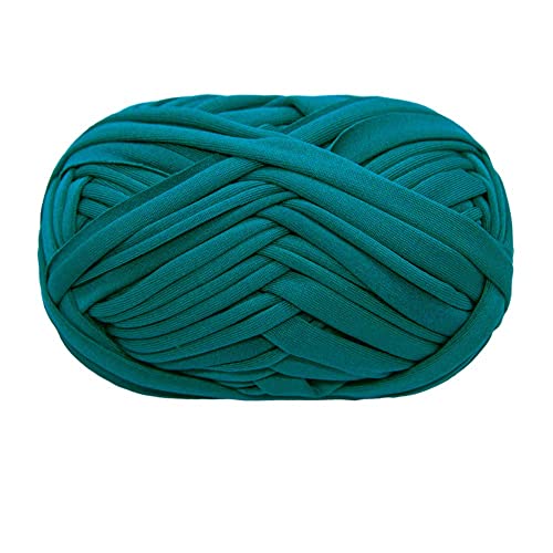 Gbrand T-Shirt Garen Breien Garen Stof Gehaakte Doek voor Zomer Hand DIY Tas Deken Kussen Haken Projecten 100g (# 21 Blauw)