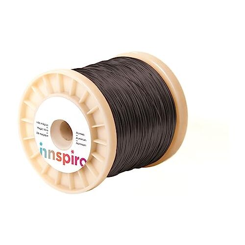 INNSPIRO Magic aluminiumdraad, bruin, 1,5 mm, 500 g, 100 m, ca.