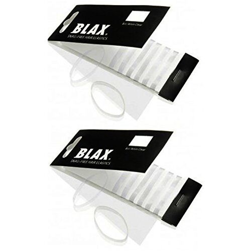 Smoothies Blax Clear Snag-Free Hair Elastics 4 mm 2 stuks van Blax