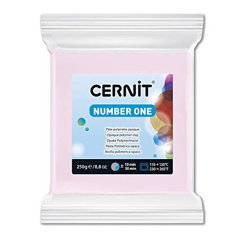 Cernit Number One modelleerklei, 250 g roze