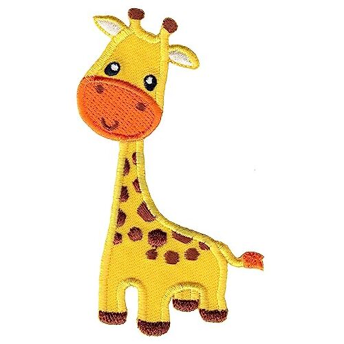 PatchMommy Giraffe Strijkapplicatie Patch Applicatie Strijkembleem Strijkapplicaties Applicaties Kinderen