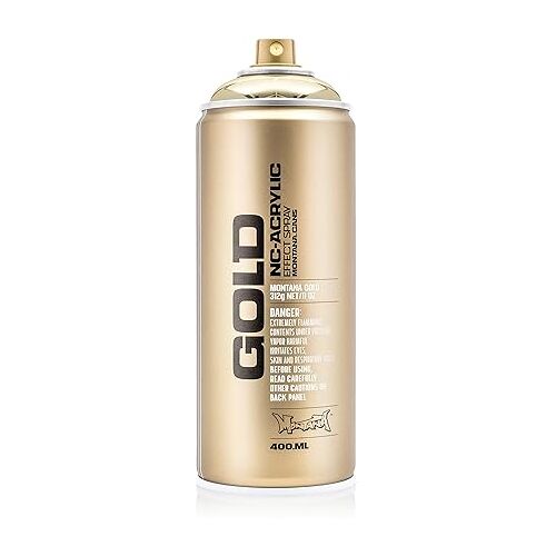 Montana Cans Montana Gold 285943 Gld400 M3000 Spuitbus 400 ml Goud Chroom