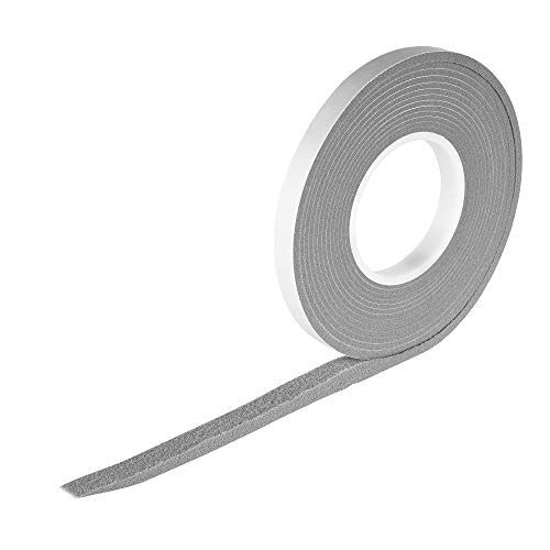 S&S-Shop 10,0 m comprimeertape acryl 300 10/3, grijs bandbreedte 10 mm, verlengd van 3 tot 15 mm, bronband, voegenafdichtband, compriband, voegenafdichting, raamafdichtingstape, afdichtingstape, afdichtingstape, 10,0 m