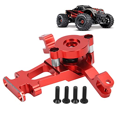 needlid 1/10 RC-stuurinrichting, professionele lichtmetalen stuurinrichting Prachtig duurzaam voor RC-accessoires voor stuurinrichting(red)