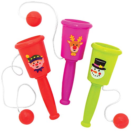 Baker Ross AX452 Mini Kers Bal Spelletjes Pack Van 8, Onze Spelletjes Zijn Perfect Voor Feestelijke Activiteiten, Feesten Of Kerstavondgeschenken