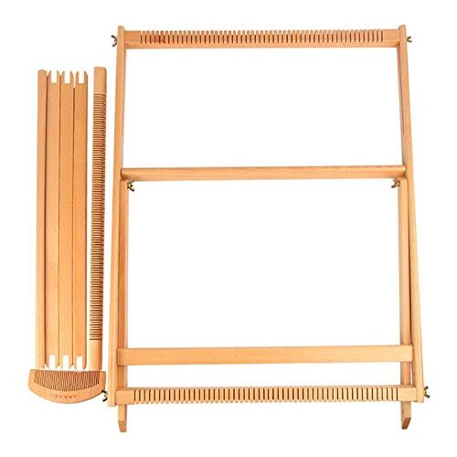 Eayoly Weefraam voor volwassenen   Creativiteit breimachine voor beginners   Houten Multi-Craft Weaving Textiel Naaien Tool Arts Groot Frame Voor Het Ontwikkelen Van Creativiteit En Motoriek