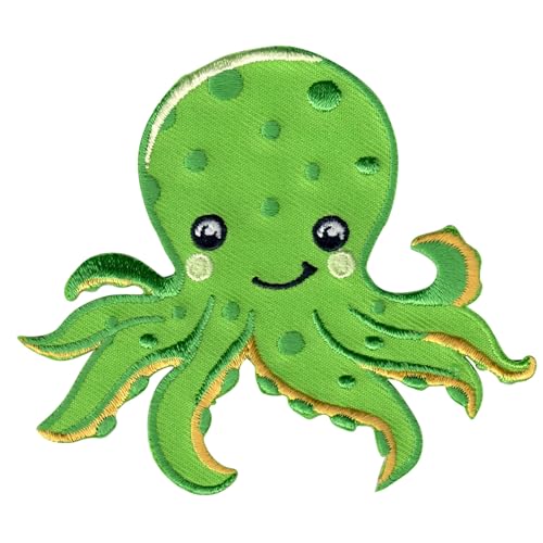 PatchMommy Octopus Strijkapplicatie Patch Applicatie Strijkembleem Strijkapplicaties Applicaties Kinderen