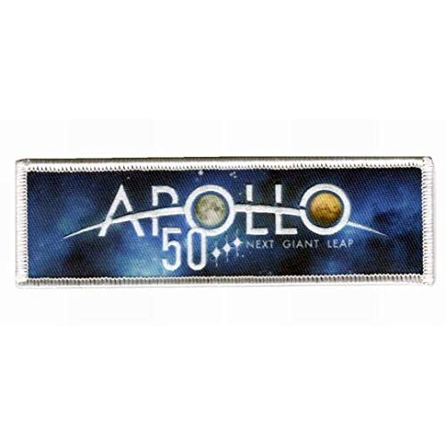 ABEMBLEM NASA Apollo Patch 50 Jaar Van Verovering van de Maan tot Verovering van Mars om op te strijken