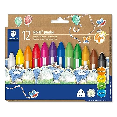 Staedtler 228 14 C12ST Noris Jumbo Waskrijtjes, Diverse